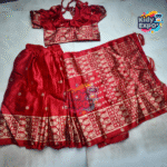 বাচ্চাদের অরজিনাল সিল্ক  রেডি শাড়ি - Image 2